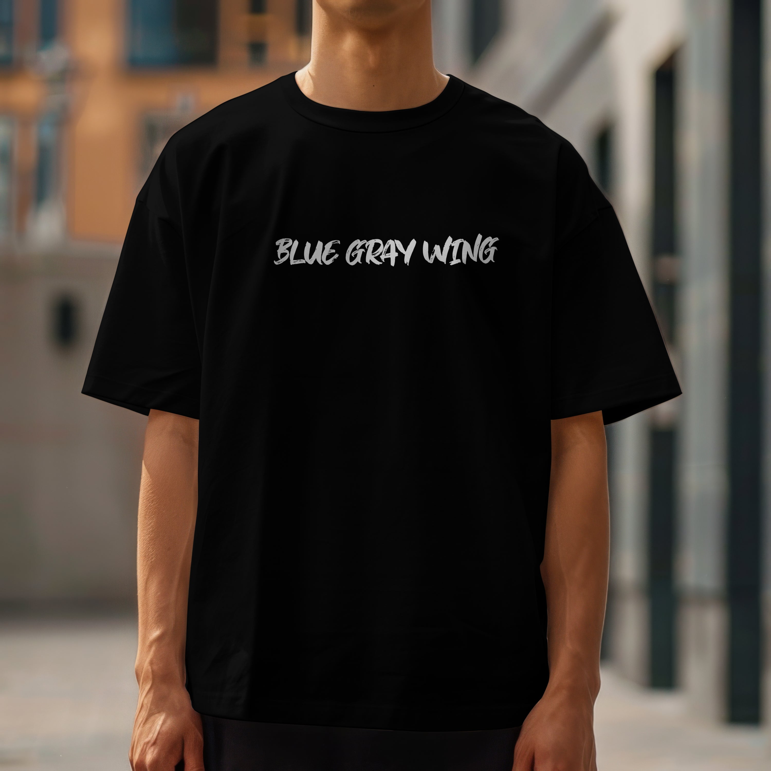 Shark Black Oversize T-Shirt