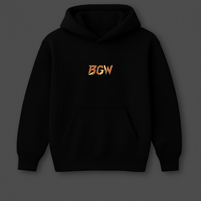 Legends of the Wild - Black Oversize Hoodie