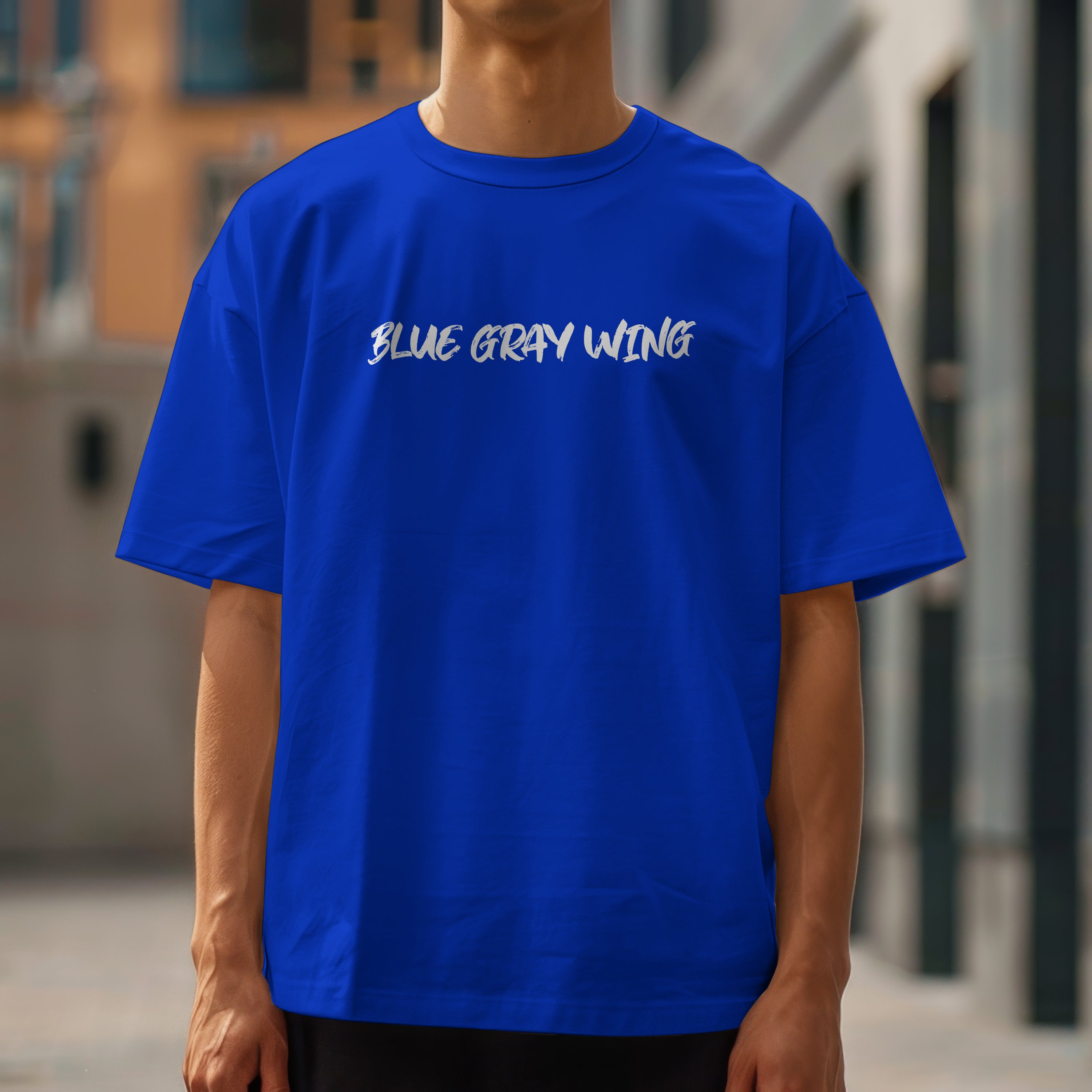 Shark Blue Oversize T-Shirt