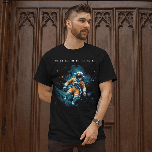 MOON Black Oversize T-Shirt