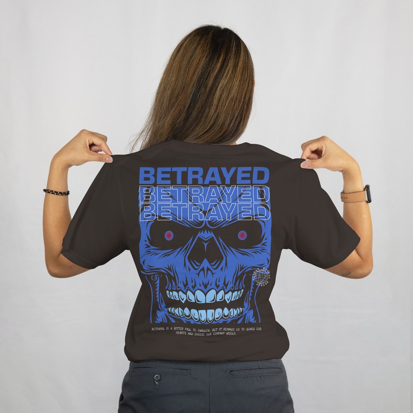 Betrayed Black Oversize T-Shirt