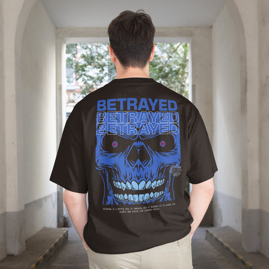 Betrayed Black Oversize T-Shirt
