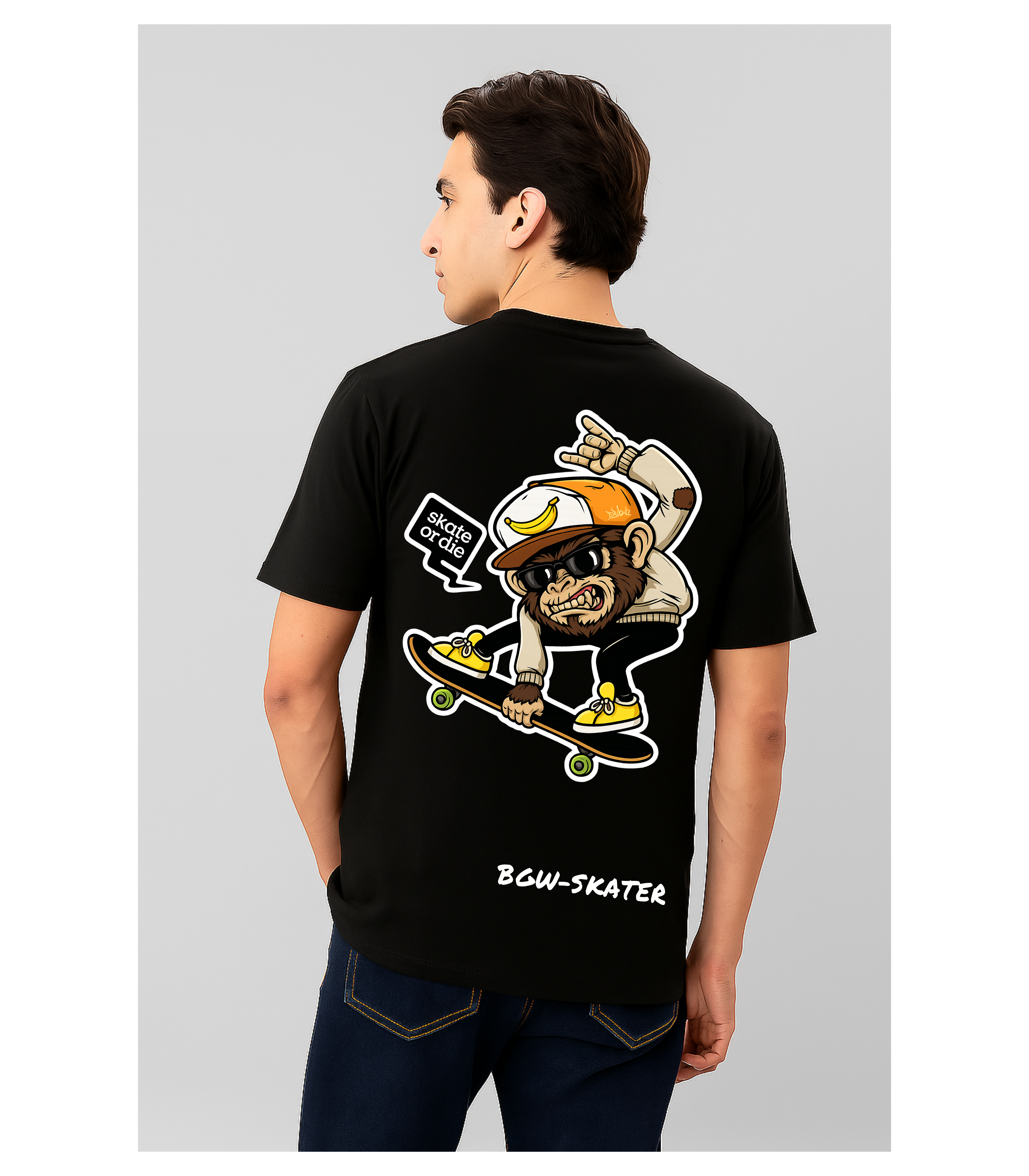 Flip Monkey BGW-Skater Oversized T-shirt