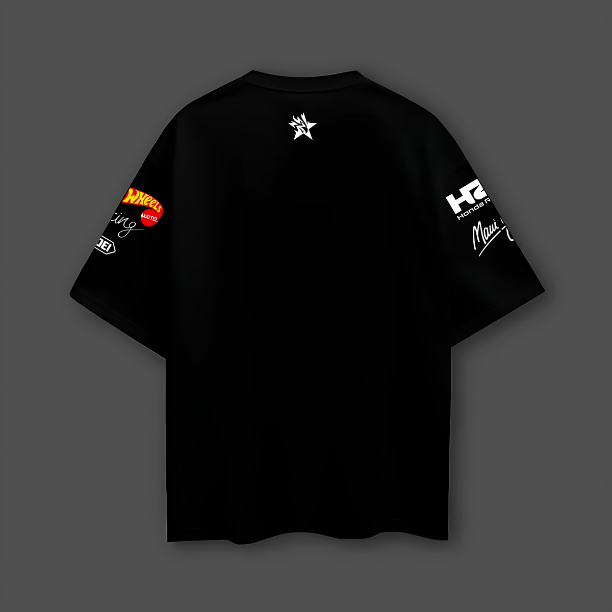 Hot Wheels Black Oversized T-shirt