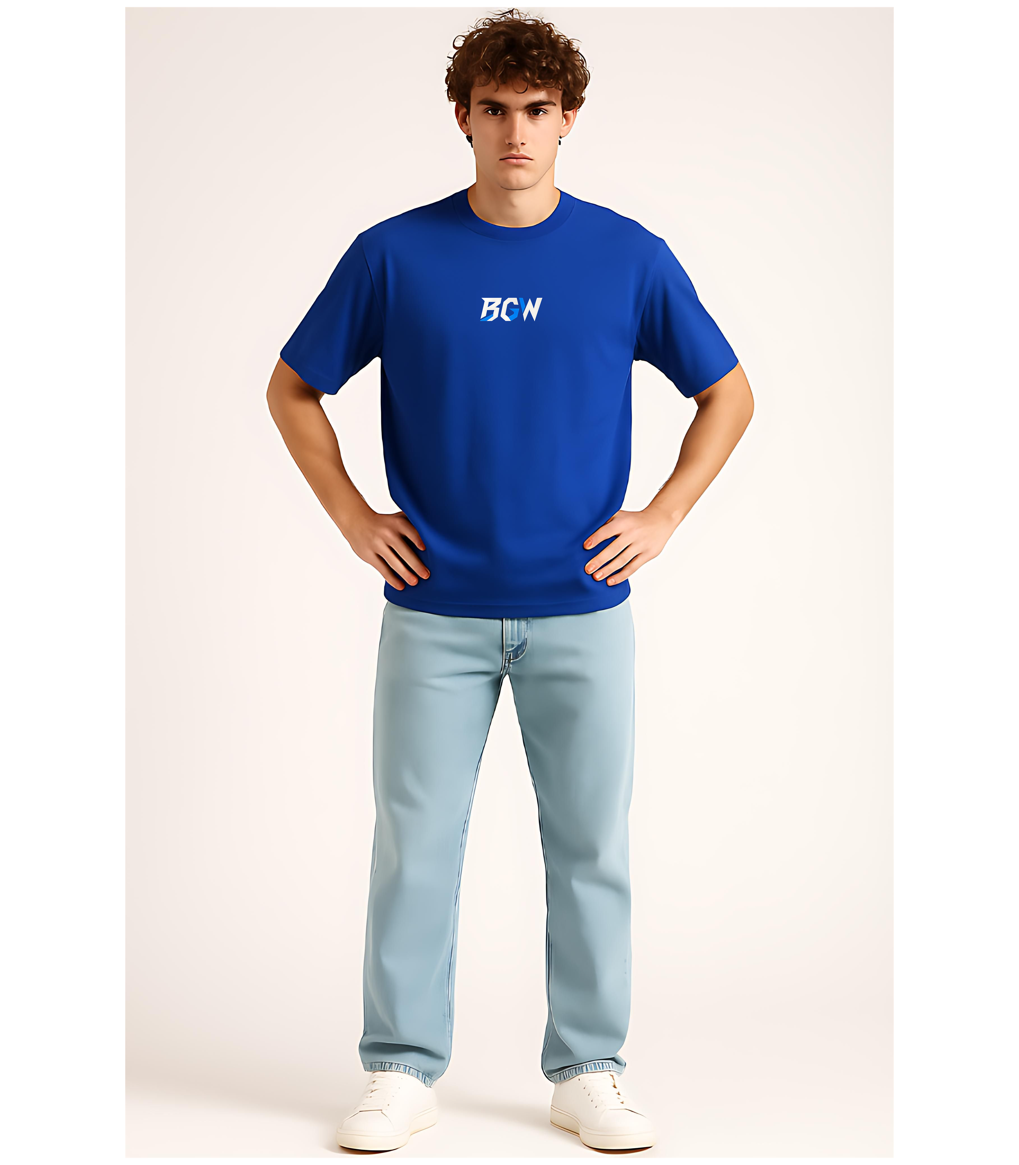 Mystique Blue oversize T-Shirt