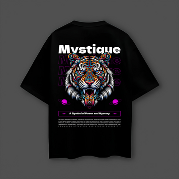 Mystique Black Oversize T-Shirt
